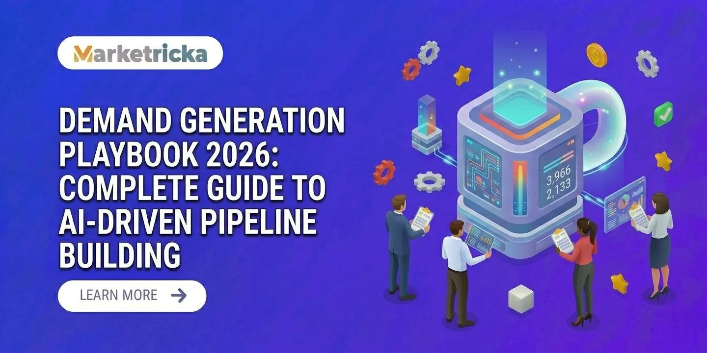 Demand Generation Playbook 2026: Complete Guide to AI-Driven Pipeline Building