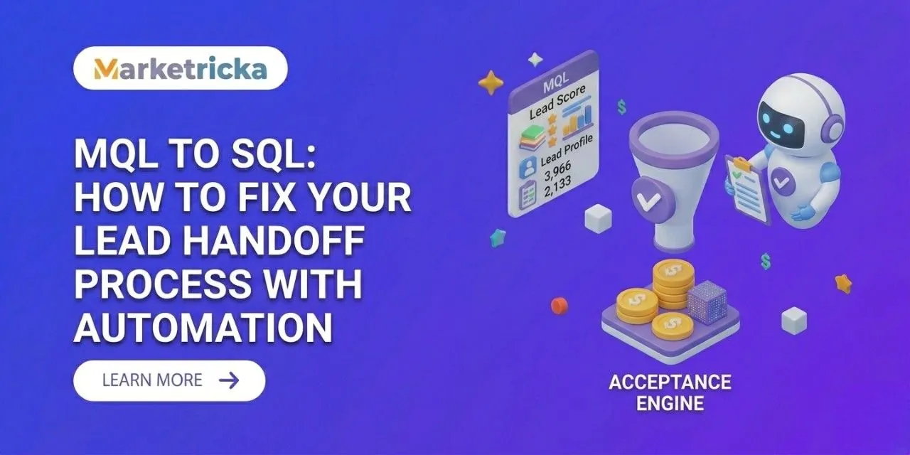 MQL to SQL: How to Fix Your Lead Handoff Process with Automation